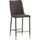 Klaus 41.5 inch Black / Sparrow Grey / Napa Black Counter Stool